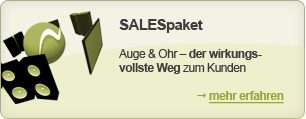 Button Digital Signage + Instore Radio SALESpaket "Auge & Ohr - der wirkungsvollste Weg zum Kunden"